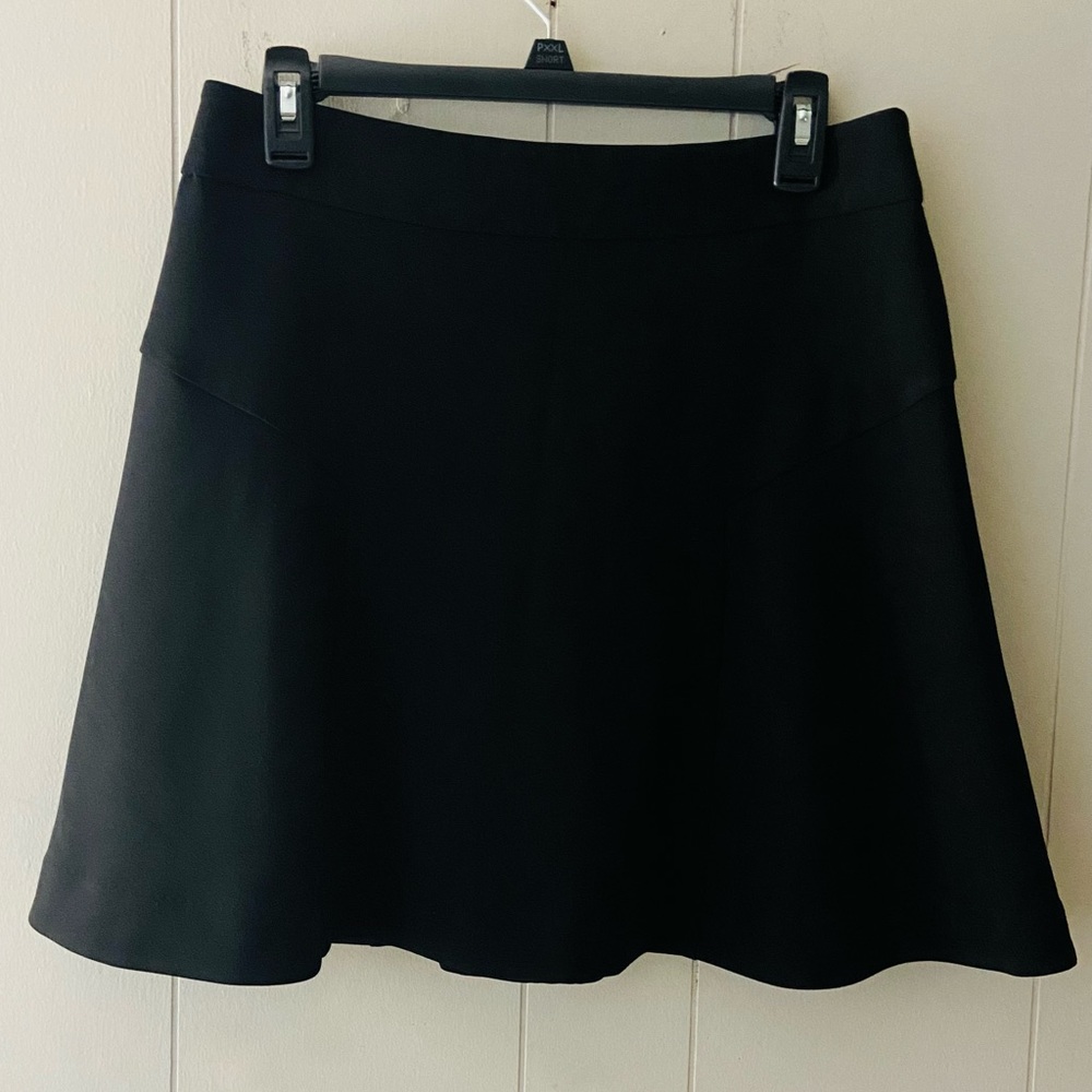 EXPRESS BLACK A-LINE MINI SKIRT Sz 8